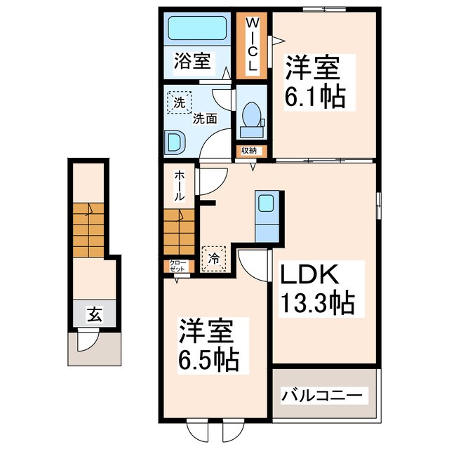 ロイヤル　Ⅲの物件間取画像