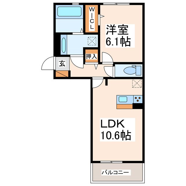 ソレイユハイムの物件間取画像