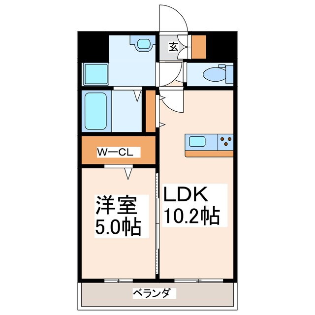 SQUARE元気の森公園の物件間取画像