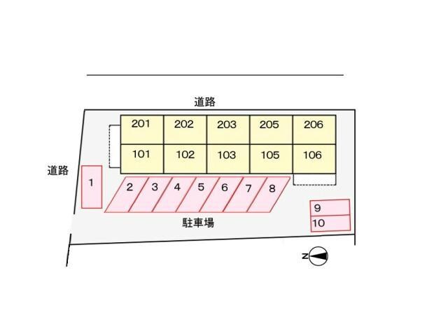 サンハイツコーシンの物件外観写真