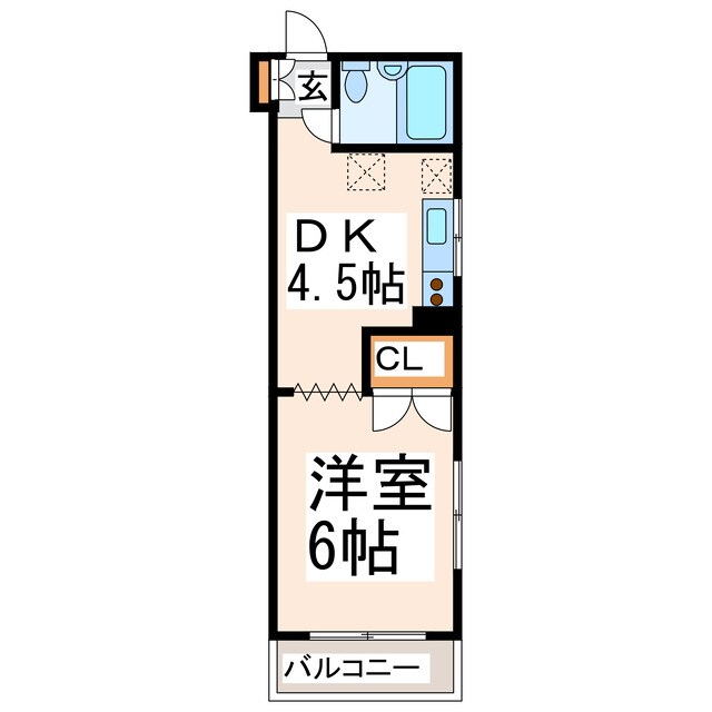 シハラマンションＡビルドの物件間取画像