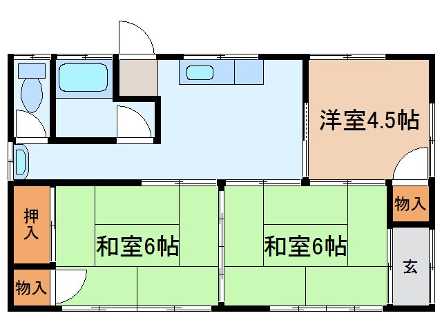 佐野駅 車移動7分  2.2km 1階の物件間取画像