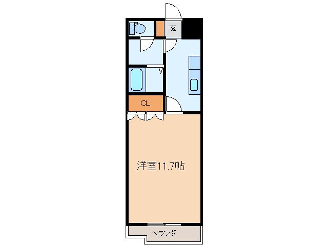 ヌーベルマリーの物件間取画像