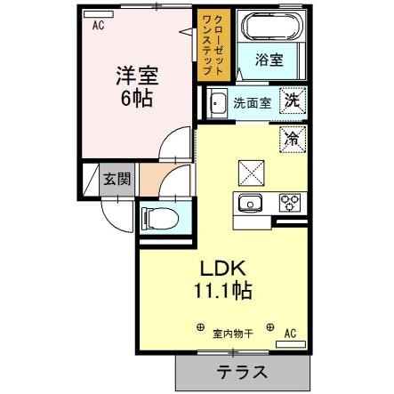 カトルセゾンの物件間取画像