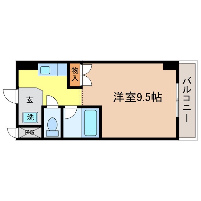 カルテットKOBORI　C棟の物件間取画像