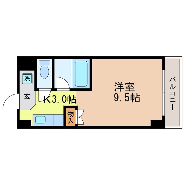 カルテットKOBORI　C棟の物件間取画像