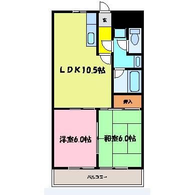 大津京駅 徒歩13分 1階の物件間取画像