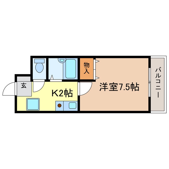 瀬田駅 バス12分  帝産バス　瀬田川団地下車：停歩2分 1階の物件間取画像