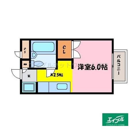 ピア長等山の物件間取画像