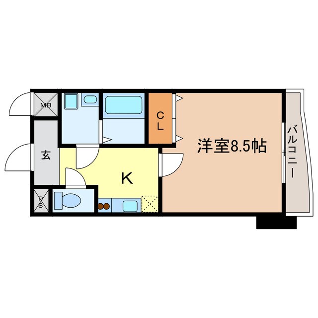 大津駅 徒歩17分 4階の物件間取画像