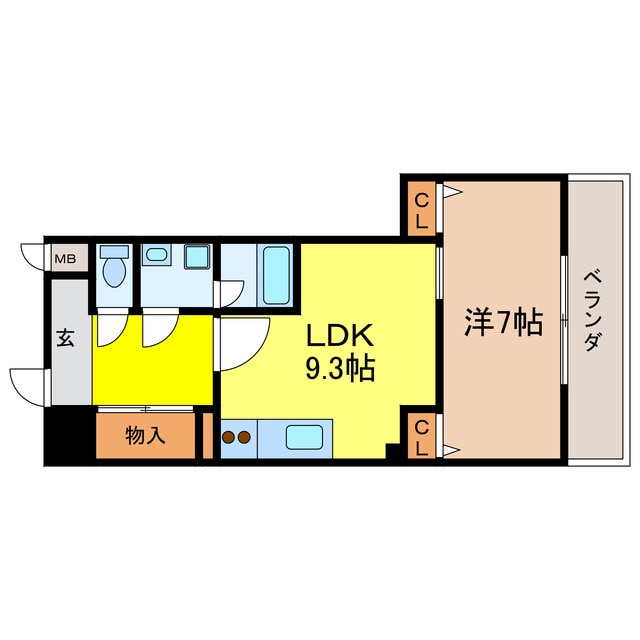 大津駅 徒歩17分 6階の物件間取画像