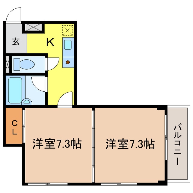 ロイヤルDAIKOMAの物件間取画像