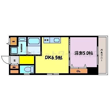 大津駅 徒歩14分 5階の物件間取画像