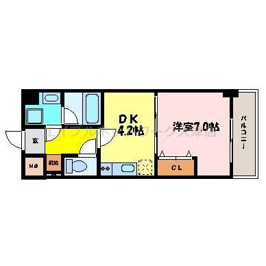 エンゼルプラザ大津長等の物件間取画像