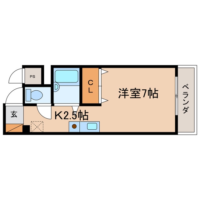 サンシャイン山一の物件間取画像