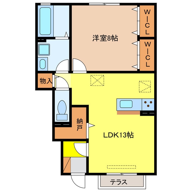 プロヴァンス瀬田の物件間取画像