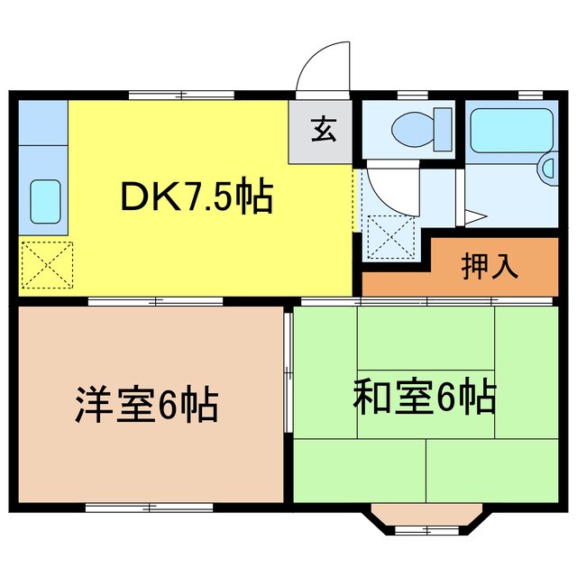 英翠ベルンの物件間取画像