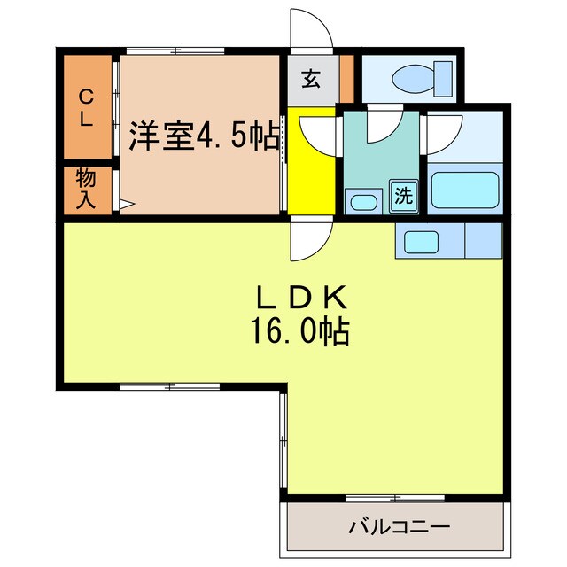 リバーヒル勧学の物件間取画像