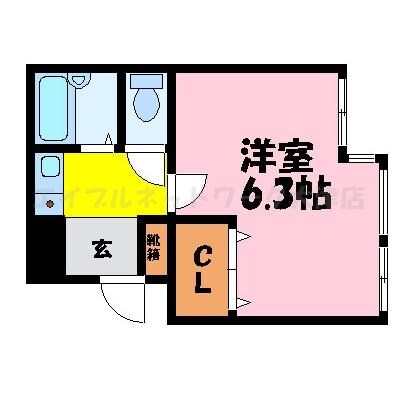 UPDビルの物件間取画像