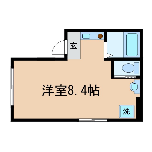 エミヤスコーポの物件間取画像