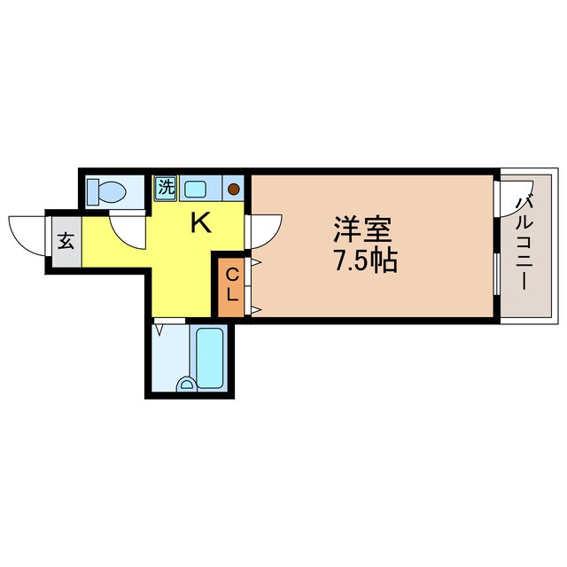 瀬田駅 徒歩6分 5階の物件間取画像