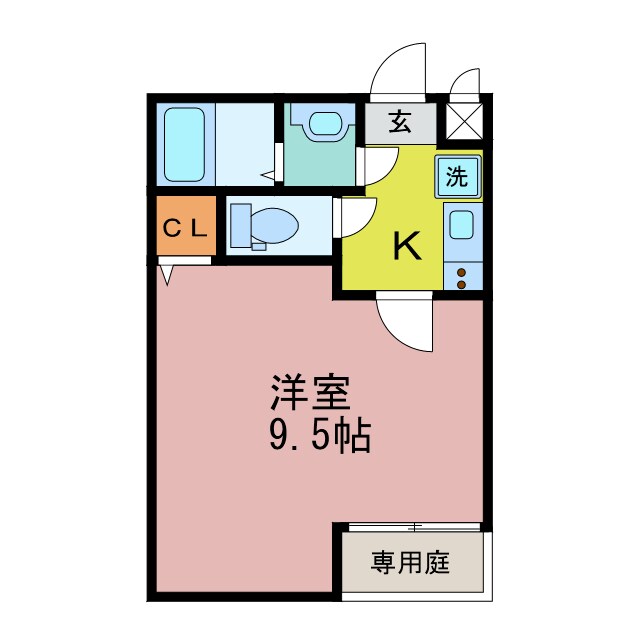 大津京駅 徒歩6分 1階の物件間取画像