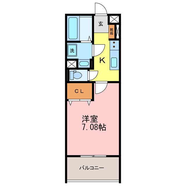 瀬田駅 徒歩17分 1階の物件間取画像