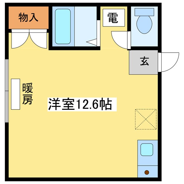 物件間取画像