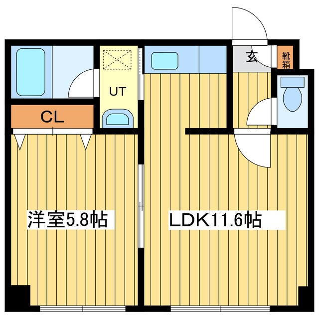 エメラルド３５の物件間取画像