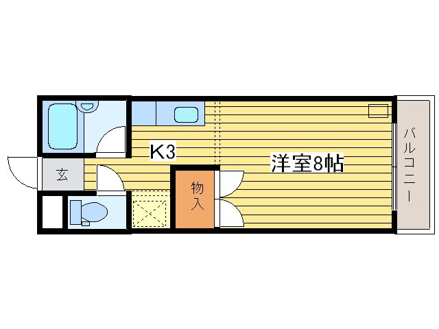 第８ふじビルの物件間取画像