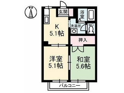 物件間取画像