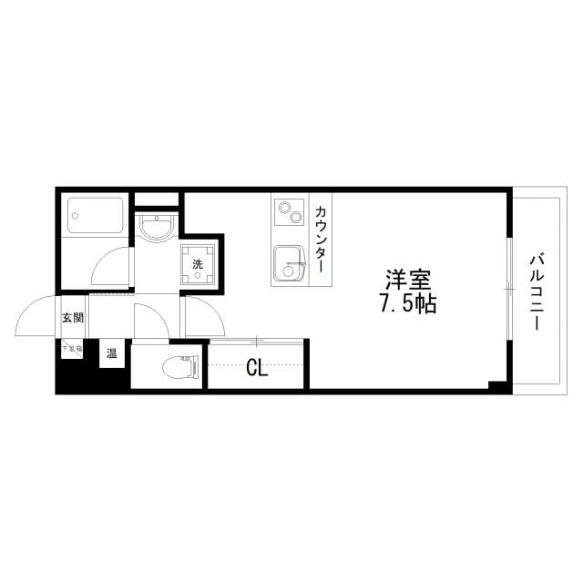 ノースヒルズの物件間取画像