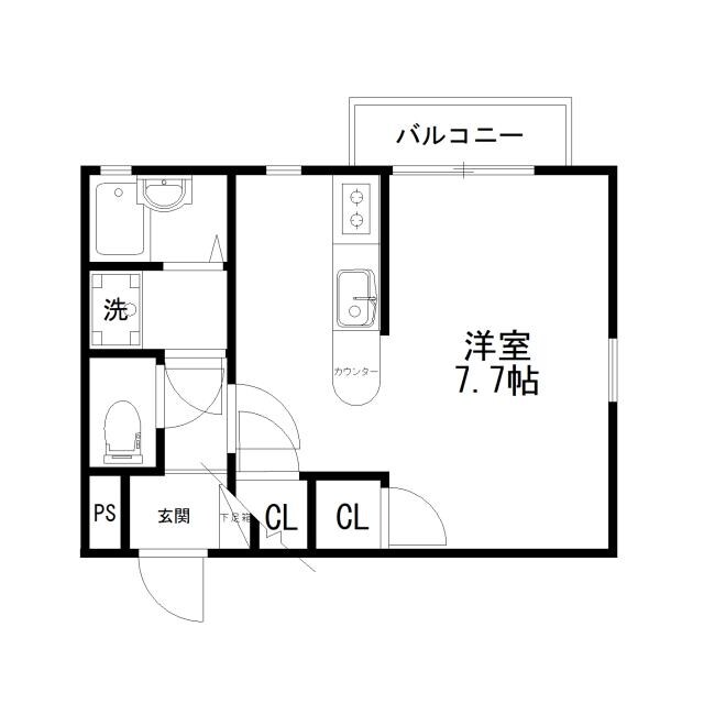 トーブマンションの物件間取画像