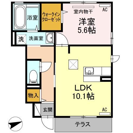 ル・アーブルの物件間取画像