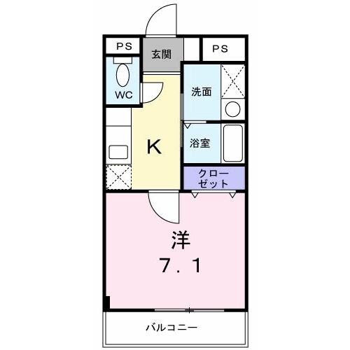 アルトピアーノⅡの物件間取画像