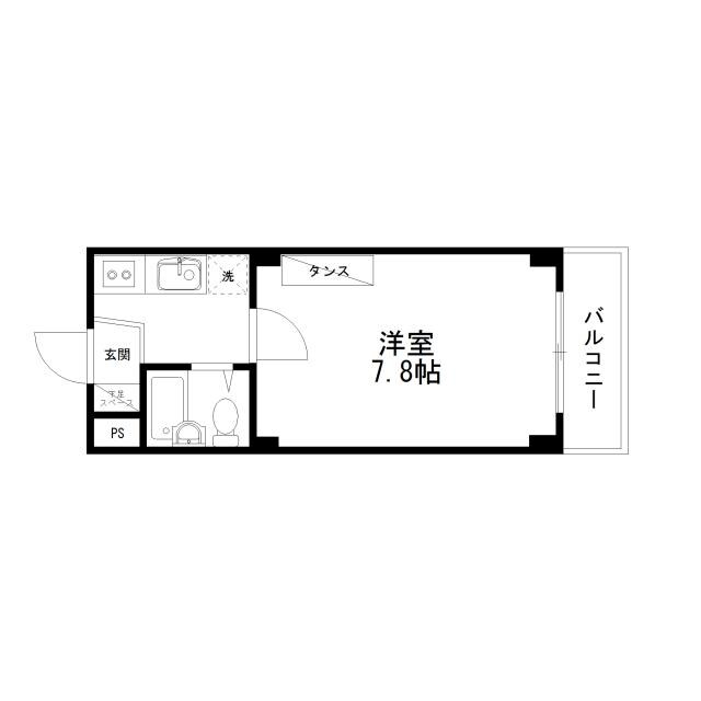 メゾンニューひまわりの物件間取画像