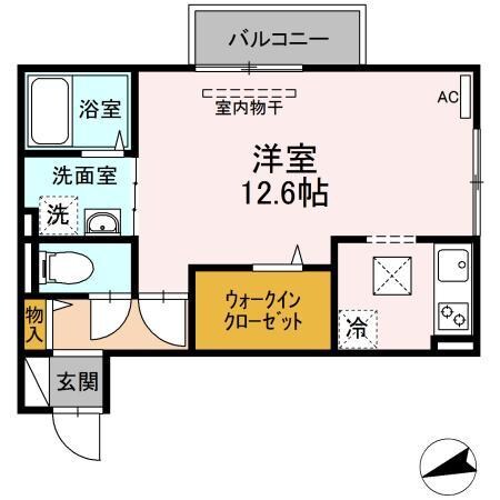 物件間取画像