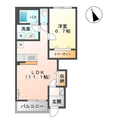 カーサ　イリスの物件間取画像