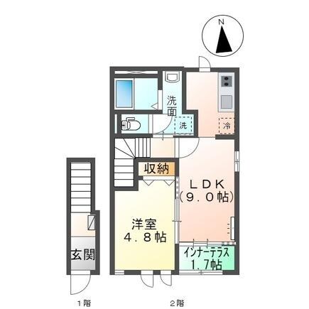 マリーゴールドの物件間取画像