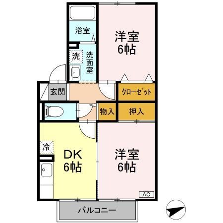 ファミリーコーポの物件間取画像