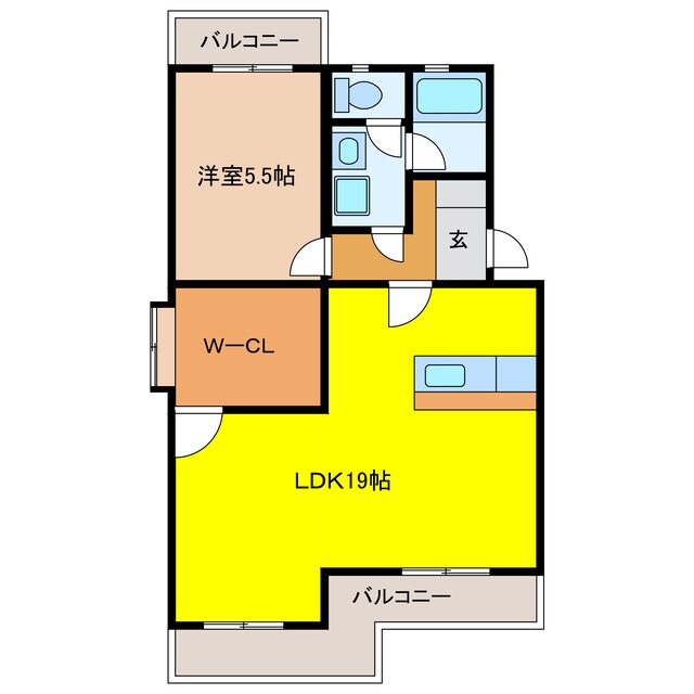 マンションクリエイトの物件間取画像