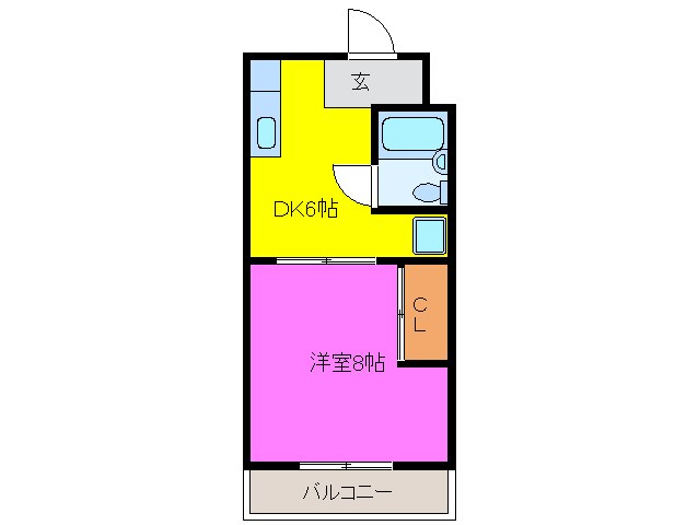 メゾンフェニックスの物件間取画像