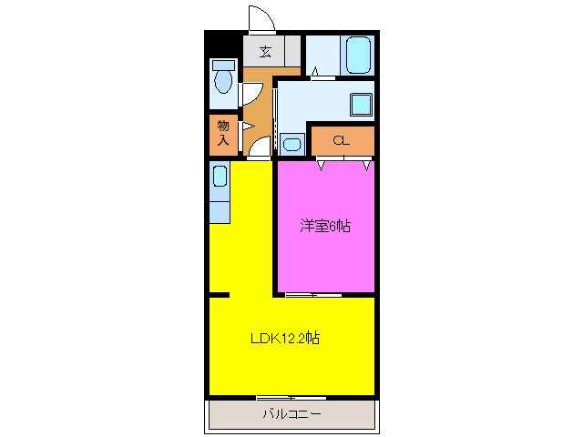 アンクルールの物件間取画像