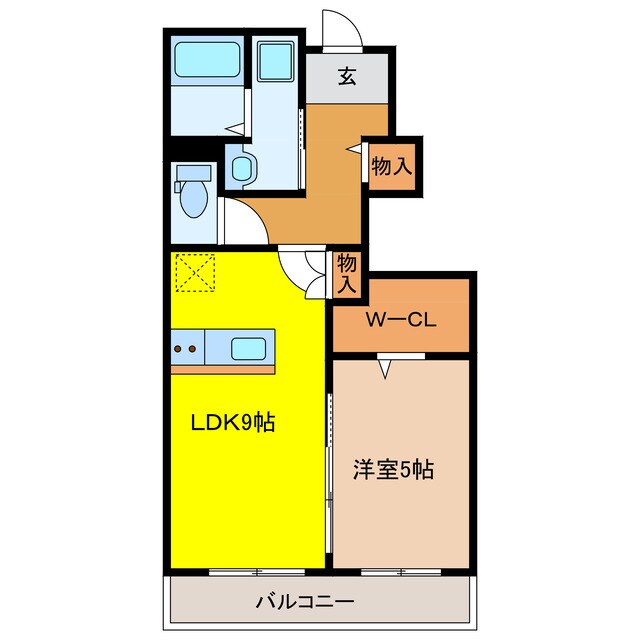 LOTUS中野町の物件間取画像