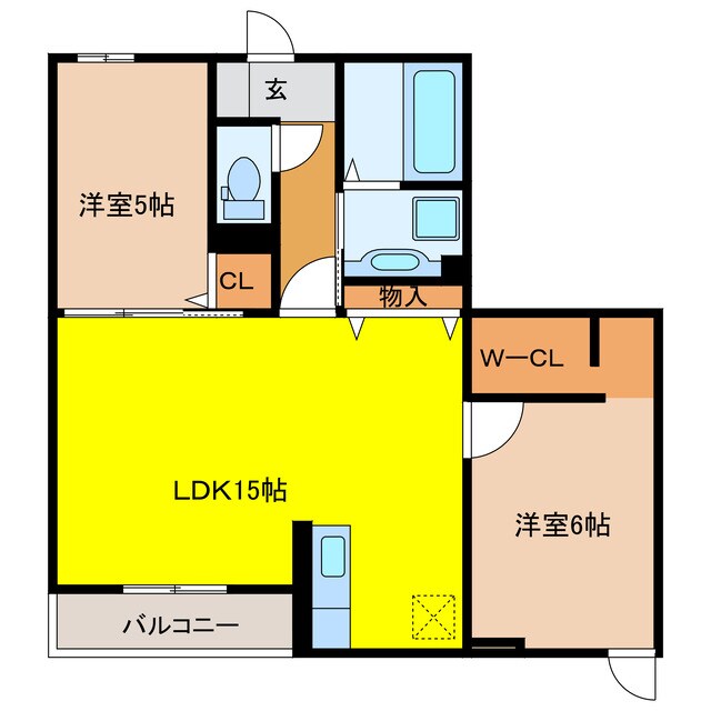 コスモの物件間取画像