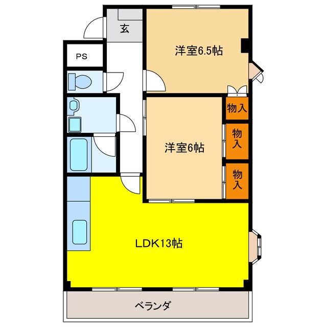 グレイススクエアの物件間取画像