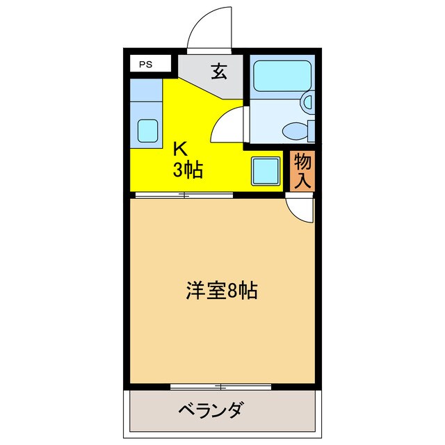 エスポア岐南の物件間取画像