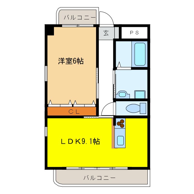 Ｔｓ ｉｏｒｉの物件間取画像