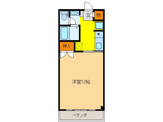 オーラハウスの物件間取画像