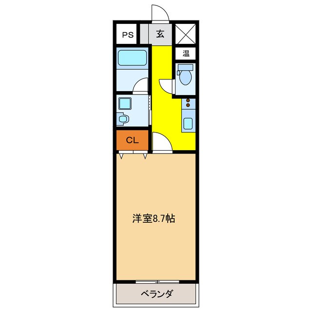 Castle Hills 柳ヶ瀬の物件間取画像